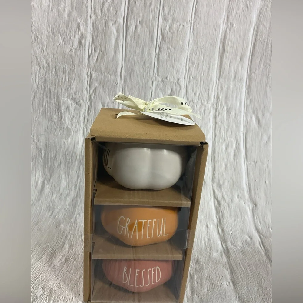NIB Rae Dunn Fall Ramekin Dishes - Picture 1 of 3
